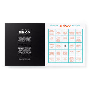 Brass Monkey Bin-go Endure A Wedding Bingo Book