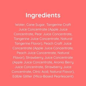 Glitter Sangria Cocktail Mix/Syrup, 16 fl oz