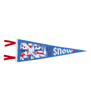 Let It Snow! Pennant • Invisible Creature x Oxford Pennant