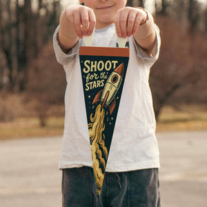 Shoot for the Stars Felt Pennant