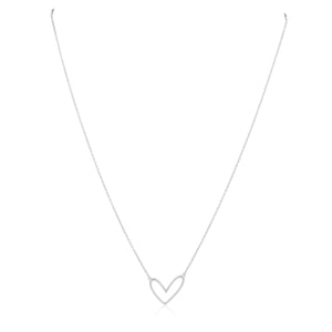 Abigail Open Heart Necklace