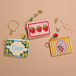 Handcrafted Beaded Pouch–Off the Vine