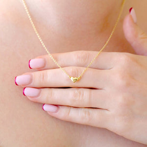 Bubble Heart Necklace | Valentine's Day