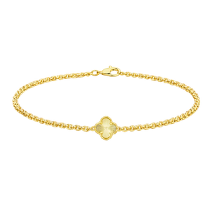 Rosalie Clover Chain Bracelet