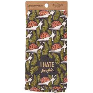 I Hate People Kitchen Towel