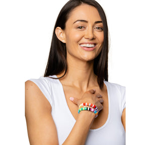 Sugar Stripe Tile Bracelet Assortment