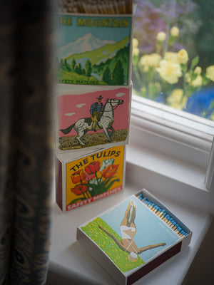 The Tulips Matches | Square - Safety Matches