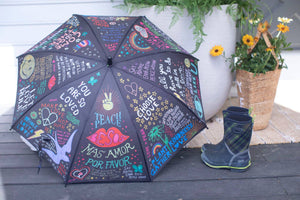 Retractable Sugarboo Umbrella with Sleeve - 22"