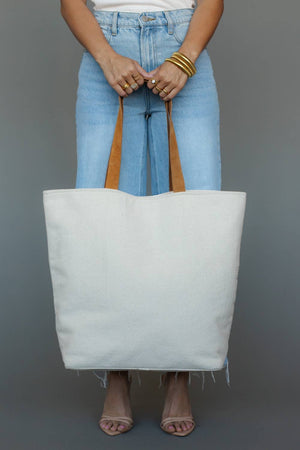 Cream Drink On The Beach Tote