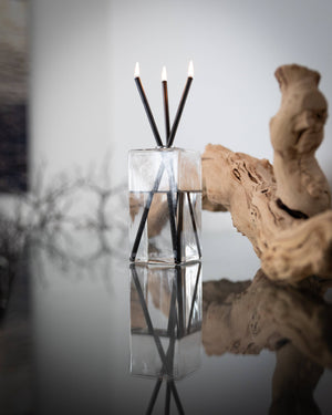 Bondi Clear Glass Vase for Everlasting Candles
