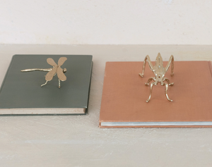 Pewter Dragonfly, Gold Finish