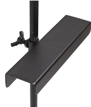 Metal Adjustable Scalloped Easel, Black
