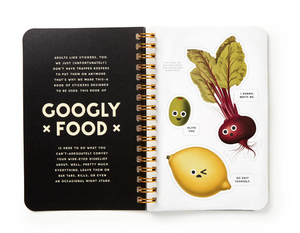 Googly Food Sticker Book