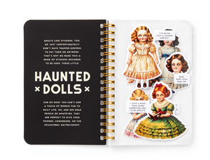Haunted Dolls Sticker Book