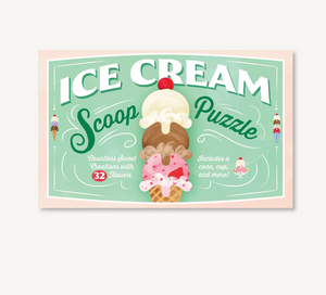 Ice Cream Scoop Puzzle Countless Sweet Creations with 32 Flavors