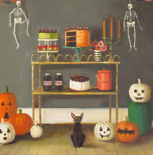 At Midnight Art Print - 8.5 X 11