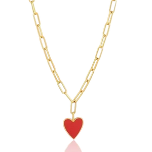 Jamie Enamel Heart
