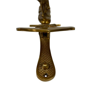 6-1/2" Antiqued Brass Anchor Door Knockerk