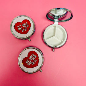Purse Pill Box, Hot Girls Take Their Meds