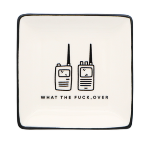 Square Trinket Tray What The Fuck Over