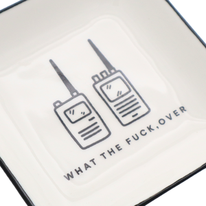 Square Trinket Tray What The Fuck Over