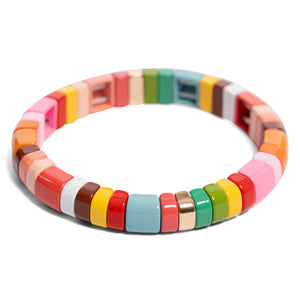 Sugar Stripe Tile Bracelet Assortment