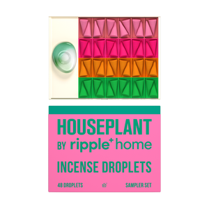 Houseplant by ripple+ incense droplets - 48 droplets