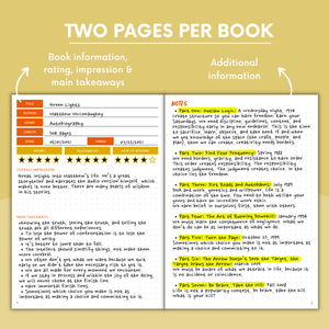 Lamare Reading Journal – Track & Plan Your Book Journey