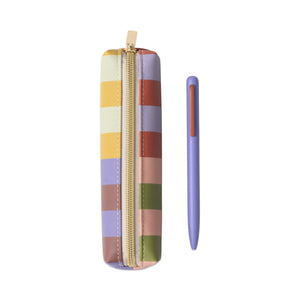Pen & Pouch Set- Bold Stripe