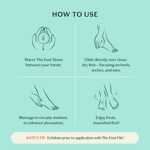 The Foot Stone | Solid Foot Moisturizer