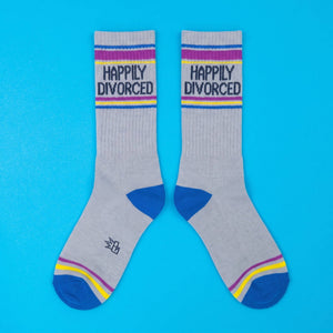 Happily Divorced Gym Crew Socks
