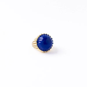 Isabella Enamel Cocktail Ring - Adjustable Size