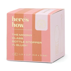 The Moony Glass Bottle Stopper