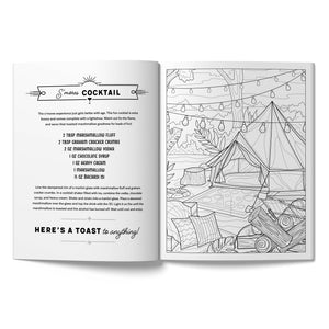 Brass Monkey The Creative Drinker Coloring Book