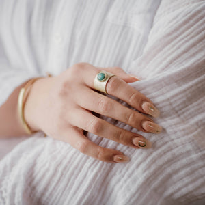 Nile Ring // 8mm // Turquoise