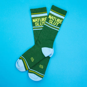 Nature Slut Gym Crew Socks