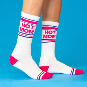 Hot Mom Gym Crew Socks