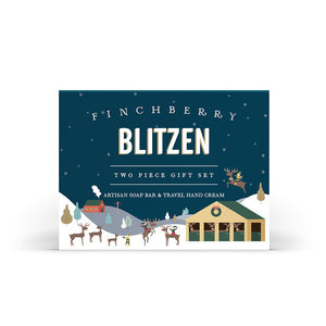 Blitzen 2 Pcs Stocking Suffer Moisturizing Bath & Body Set