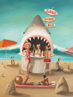Sand Shark Bar - 500 Piece Jigsaw Puzzle