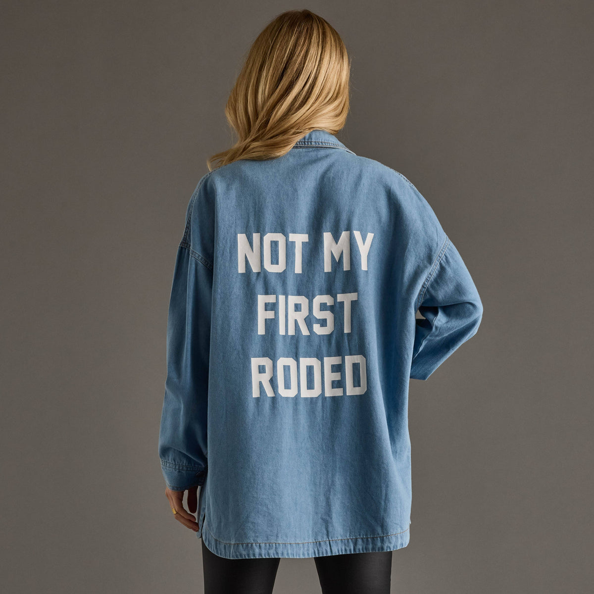 Not My First Rodeo Button Up