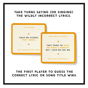 Brass Monkey Misunderstood Songs Game