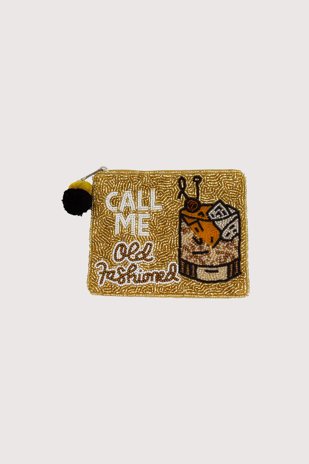 Call Me Old Fashioned Artist Series Beaded Coin Pouch