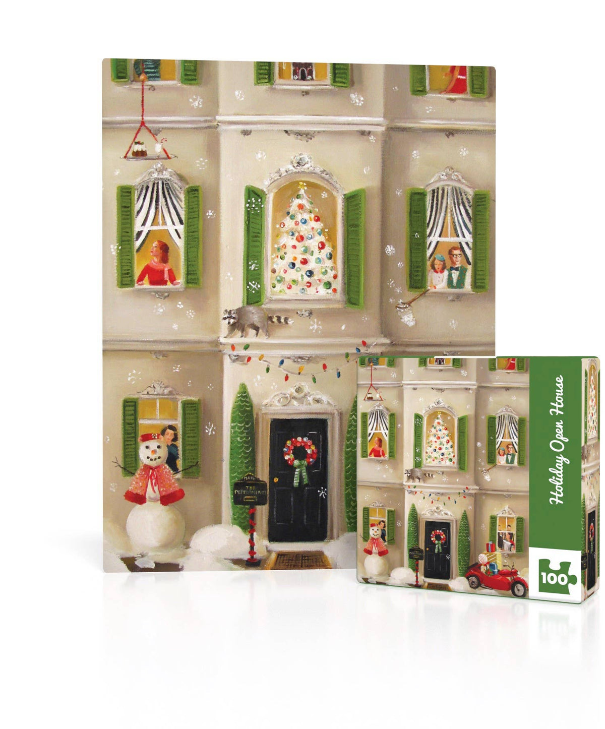 Holiday Open House Mini - 100 Piece Mini Puzzle