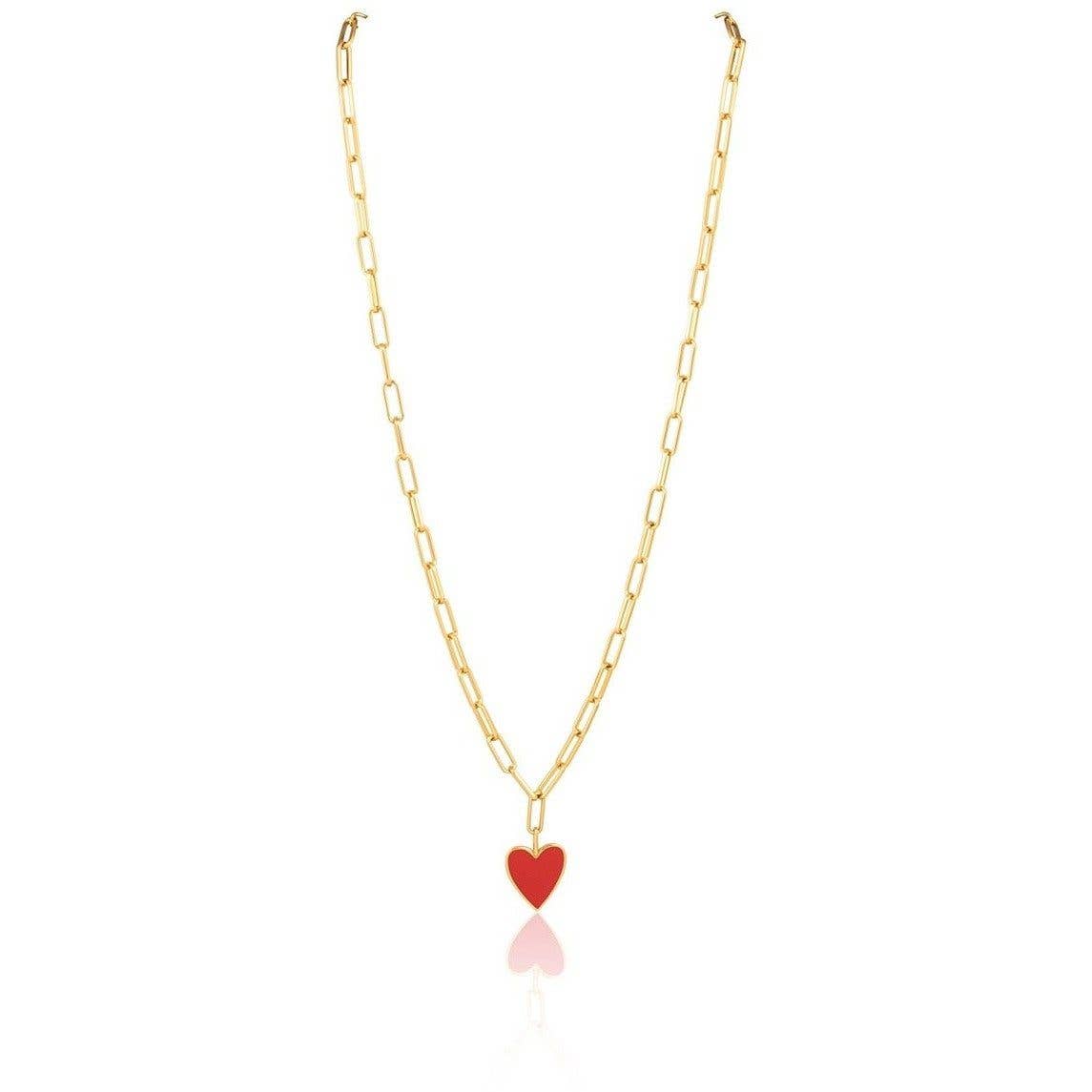 Jamie Enamel Heart