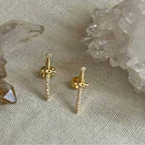 Dagger Stud Earrings