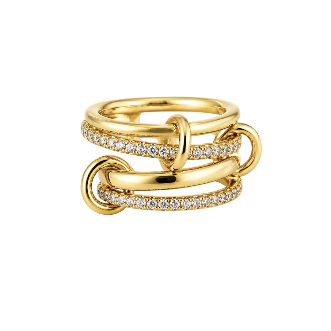 Mina Pave Stacked Ring