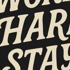 Work Hard Stay Humble Felt Camp Flag