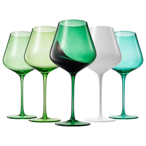 Beaches of the Thai Islands Wine Glassware | 5 Set, 20 OZ