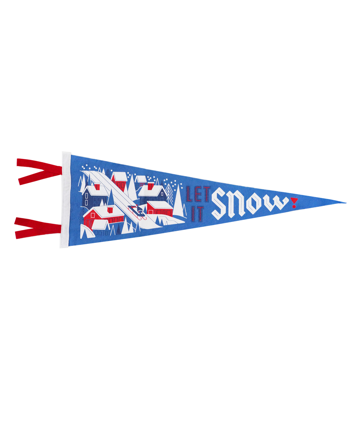 Let It Snow! Pennant • Invisible Creature x Oxford Pennant