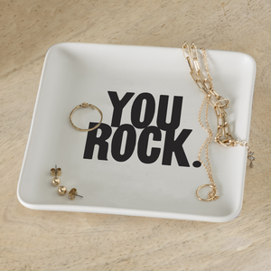 Trinket Dishes - TRD209 - You Rock. (Saying)